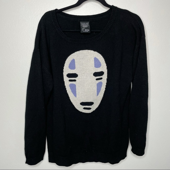 Studio Ghibli Her Universe Spirited Away No Face Sweater Large - Picture 2 of 5